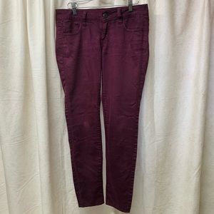 American Eagle Purple Jeggings Size 4